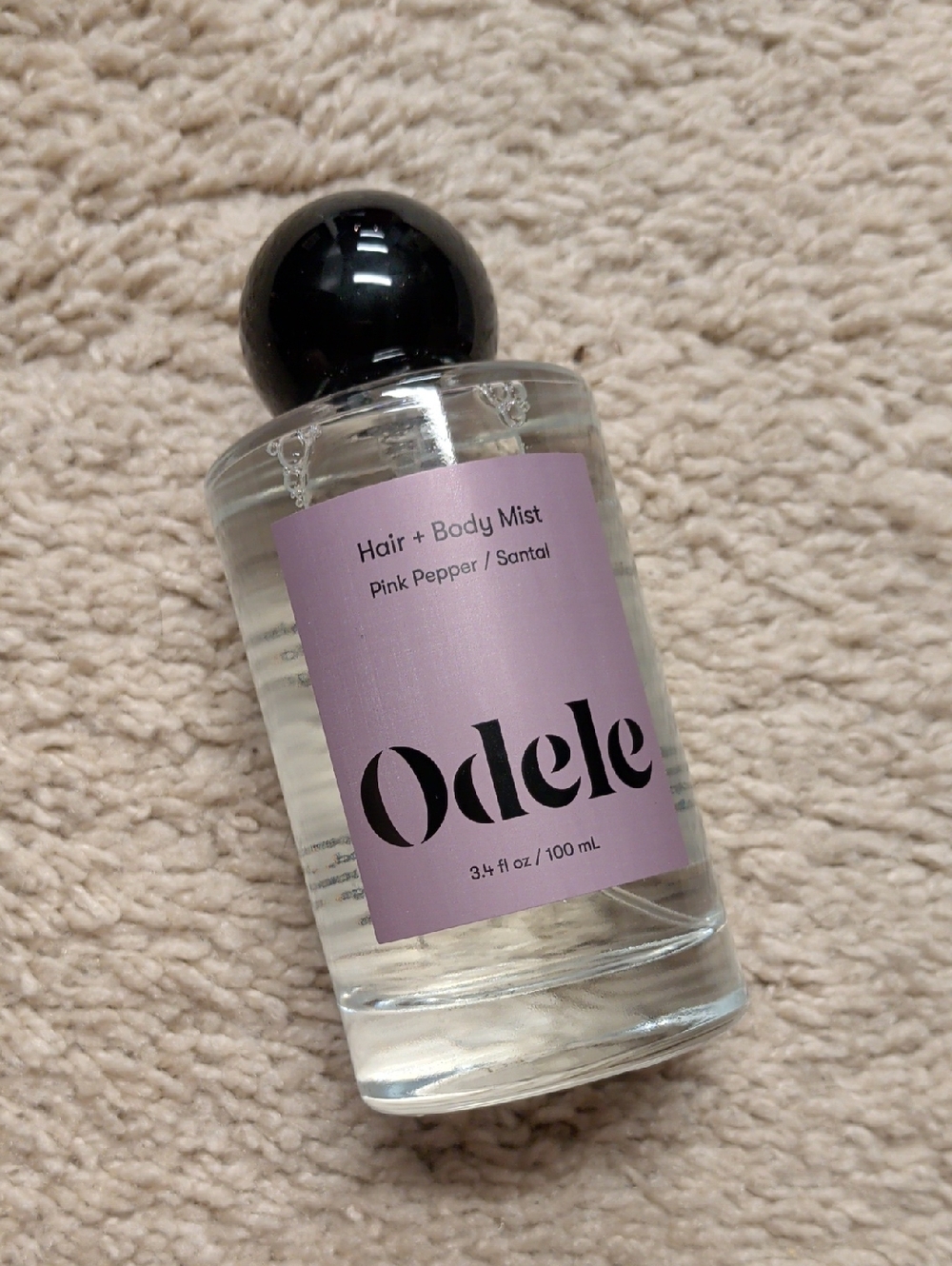 Odele Hair + Body Mist — Pink Pepper / Santal NEW Glass Packaging